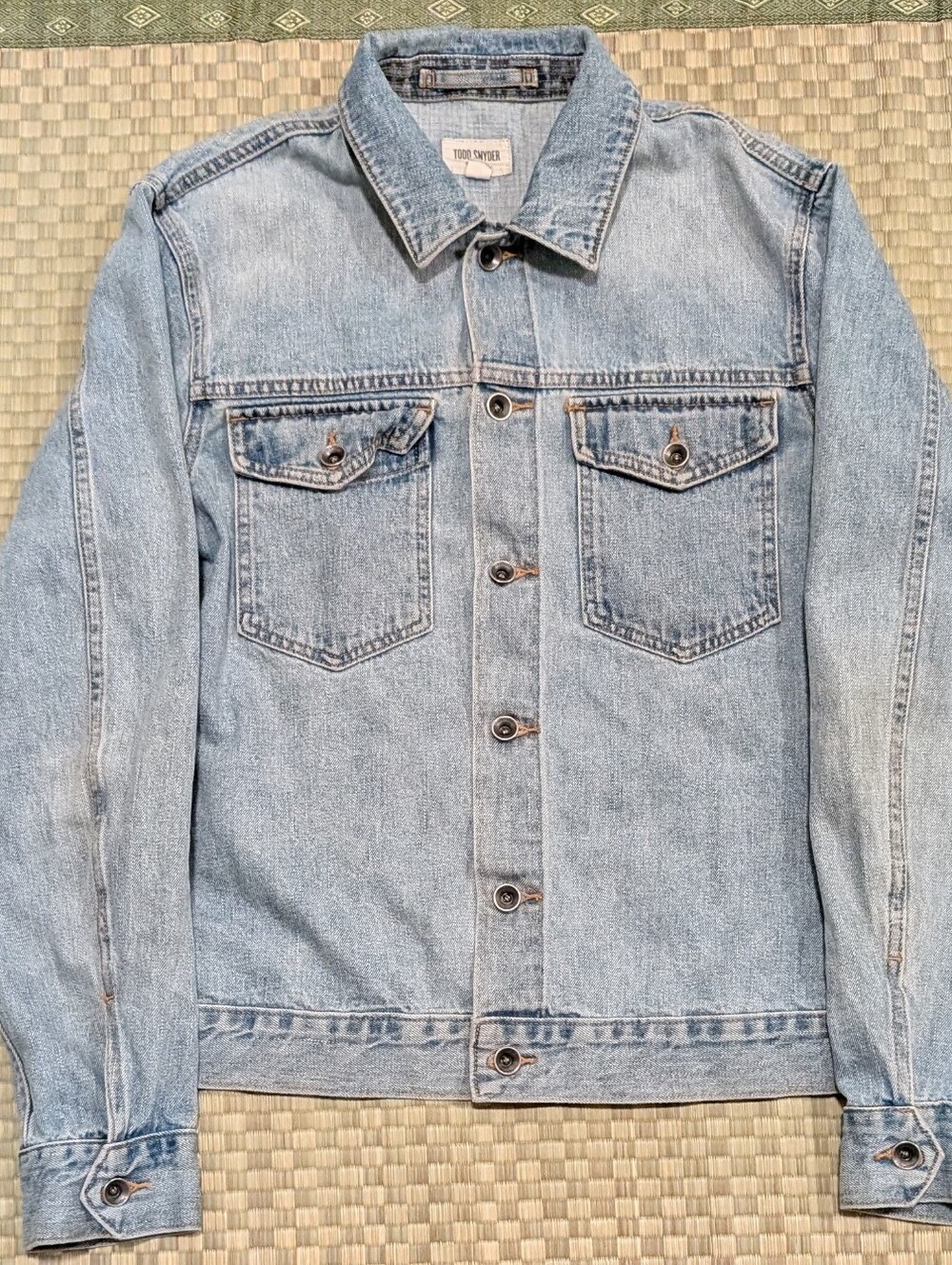 Todd Snyder Selvedge Denim Jacket Faded Men's Size Medium